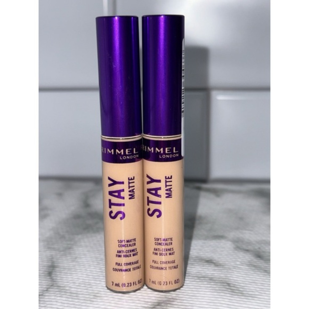 Rimmel‎ Stay Matte Concealer 210 Shell Ecru Soft Matte Full Coverage 7ml